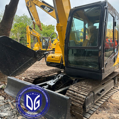 Hyundai 80-7 8 tonnes utilisée, petite excavatrice et excavatrice hydraulique en bon état.