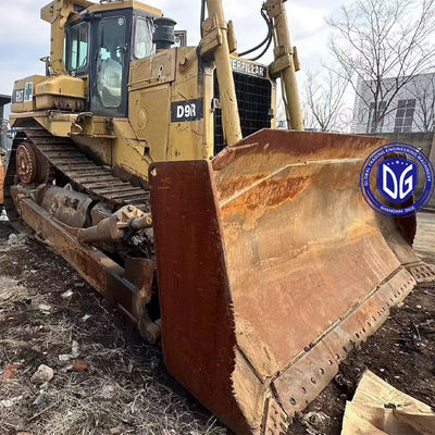 Origine Japon CATD9R Bulldozer de chenille d'occasion CATD9R Bulldozer d'occasion Caterpillar Bulldozer hydraulique CATD9R