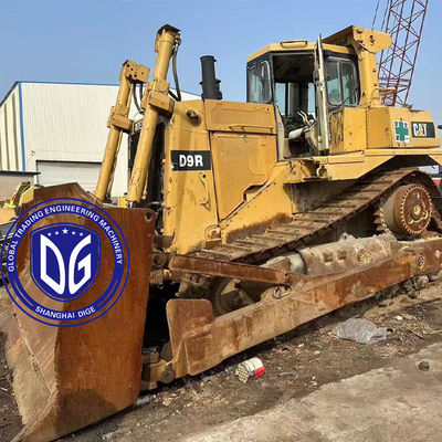 Origine Japon CATD9R Bulldozer de chenille d'occasion CATD9R Bulldozer d'occasion Caterpillar Bulldozer hydraulique CATD9R