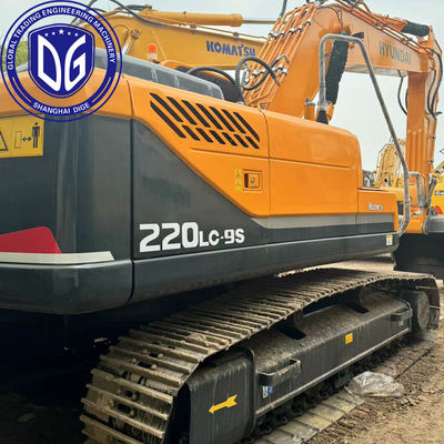 Excavateur hydraulique d'occasion Hyundai 220 20 tonnes modèle classique