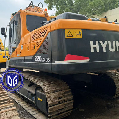 Excavateur hydraulique d'occasion Hyundai 220 20 tonnes modèle classique