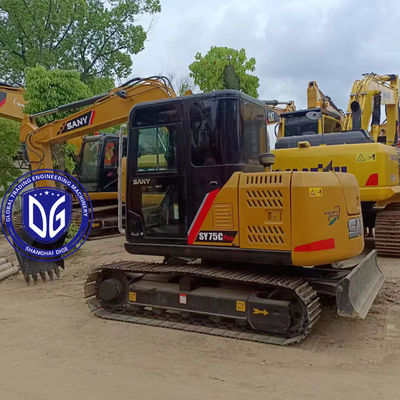 Origine Chine SY75 Excavatrice Sany utilisée SY75 Excavatrice Sany d'occasion SY75