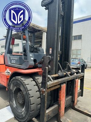 8t 8FDA80 Toyota chariot élévateur hydraulique puissant chariot élévateur