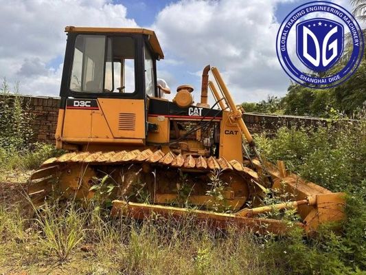 Bulldozers CAT D3C d'origine utilisés avec une consommation de carburant efficace