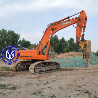 Utilisé Doosan DX500 50t Excavateur à rampe équipement de construction de haute qualité