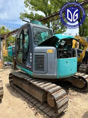 Manœuvrable Sk75SR Utilisé Kobelco 7,5 tonnes Excavator polyvalent pour la construction