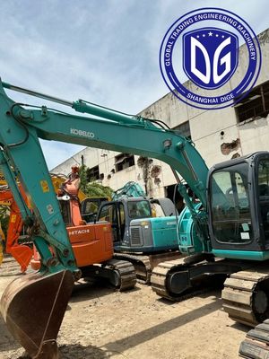 Flexible Sk125SR Excavateur Kobelco utilisé 12,5 tonnes Puissant polyvalent pour la construction