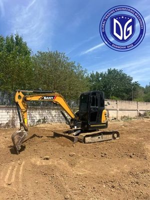 Excavateur polyvalent Sany SY55C pour diverses applications de construction