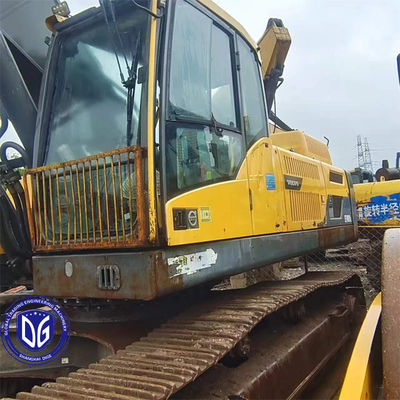 Volvo EC480 d'origine utilisée 48 tonnes Excavateur à rampe Grand équipement minier en vente maintenant