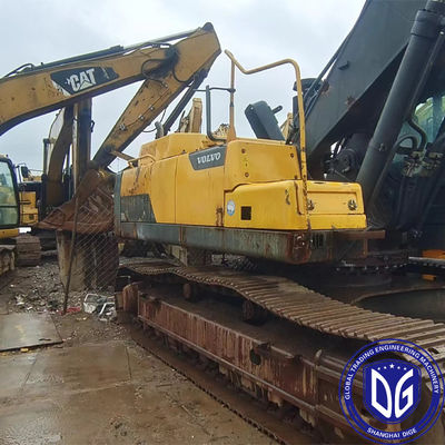 Volvo EC480 d'origine utilisée 48 tonnes Excavateur à rampe Grand équipement minier en vente maintenant