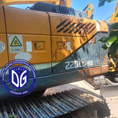 Hyundai 220 20 tonnes d'origine Excavateur hydraulique d'occasion modèle classique disponible maintenant