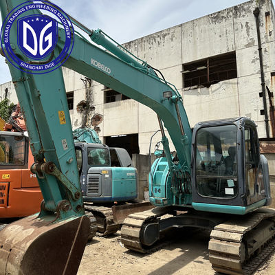 SK125 12,5 tonnes Kobelco Excavateur à rampe d'occasion Origine du Japon Excellente performance
