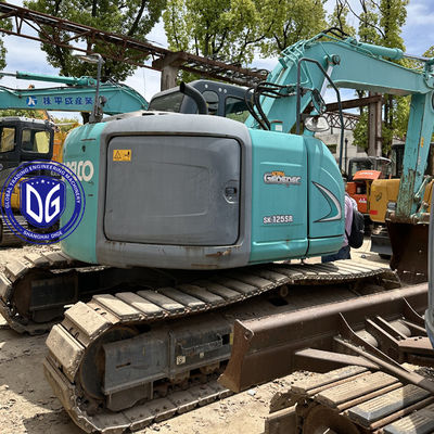 SK125 12,5 tonnes Kobelco Excavateur à rampe d'occasion Origine du Japon Émissions faibles