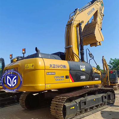 Excavateur hydraulique à rouleaux de 36 tonnes CAT 336D, spécialement conçu pour les grandes constructions