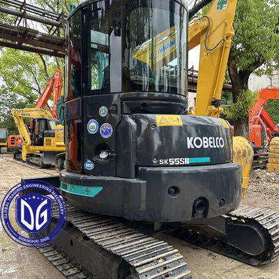 Légèrement utilisé Kobelco SK55 5,5 tonnes Excavateur à chenille 90% nouveau en bon état