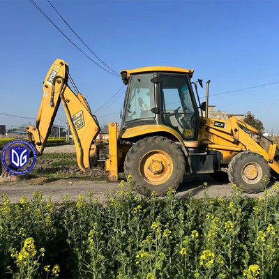 Origine Royaume-Uni JCB3CX Usé JCB Backhoe JCB3CX Chargeuse de broyeur à rouleaux d'occasion JCB 3CX