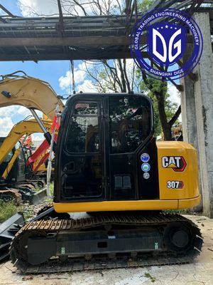 Excavateur de chat 307 Excavateur de chenille d'occasion 7 tonnes