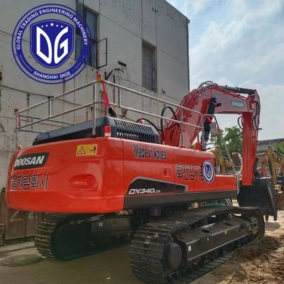 DX340LCA 34t Excavateur Doosan d'occasion originaire de Corée avec un bras puissant