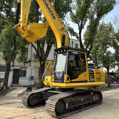 Excavateur de 20 tonnes de marque japonaise Komatsu PC200-8N1 Excavateur d'occasion pour les équipements de construction Komatsu