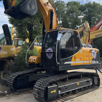 Excavateur de 20 tonnes de marque coréenne Hyundai 220LC-9S Excavateur d'occasion pour les équipements de construction Hyundai