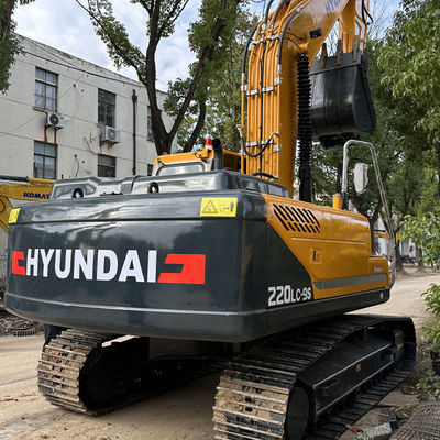Excavateur de 20 tonnes de marque coréenne Hyundai 220LC-9S Excavateur d'occasion pour les équipements de construction Hyundai