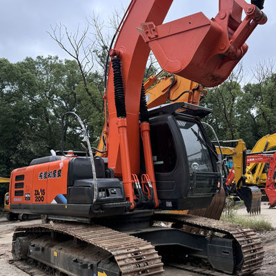 Excavateur japonais de 20 tonnes Hitachi ZX200 Excavateur d'occasion pour les équipements de construction Hitachi