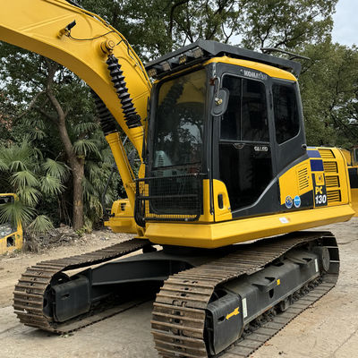 Excavateur PC130 d'occasion Japon Komatsu PC120 PC130 PC150 PC200 Excavateur à rampe de haute qualité en vente