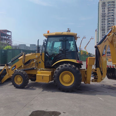 Excavatrices d'occasion Caterpillar Backhoe Loader avec une direction technique à distance à vie