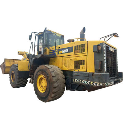 Chargeur à roues à capacité de seau standard Komatsu WA500 de 4,3 m3 pour chantiers de construction