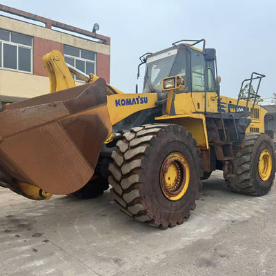 Chargeur à roues à capacité de seau standard Komatsu WA500 de 4,3 m3 pour chantiers de construction