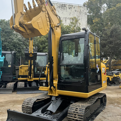 Excavatrice à chenille utilisée avec forme de conduite hydraulique