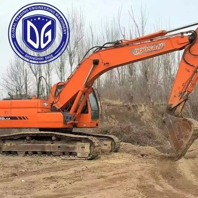Pompes hydrauliques Doosan de 22 tonnes en poids de fonctionnement rouge pour une productivité maximale
