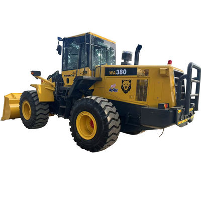 Le chargeur à roues Komatsu WA380 de premier ordre et pour les marques exportées 7,97m*2,78m*3,38m Longueur*Laute*Haute
