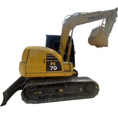 SAA4D95LE Moteur turbocompressé Excavateur Komatsu d'occasion avec hauteur maximale de creusement de 7150 mm