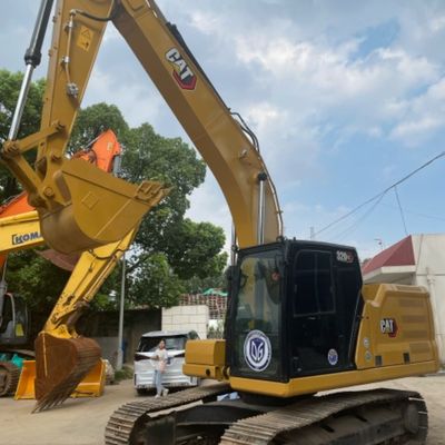 Excavatrice Caterpillar 320GC d'occasion, économe en carburant et prête pour l'exportation