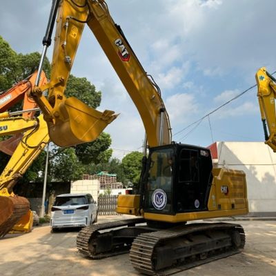Excavatrice Caterpillar 320GC d'occasion, économe en carburant et prête pour l'exportation