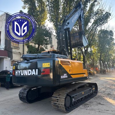 Hyundai HX220HD Excavatrice d'occasion | Moteur puissant, bonne hydraulique, prêt à travailler