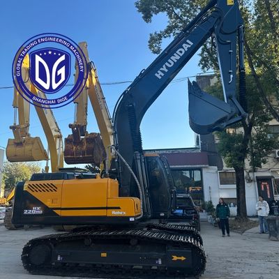 Hyundai HX220HD Excavatrice d'occasion | Moteur puissant, bonne hydraulique, prêt à travailler
