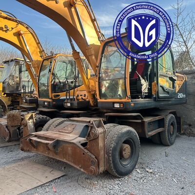 Pelle sur pneus Hyundai 210W-9 d'occasion à vendre | Efficace et prêt à l'exportation