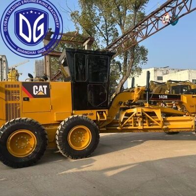 Japan Used CAT 140H Motor Grader For Sale in Good Condition Reliable Hot Selling Motor Grader