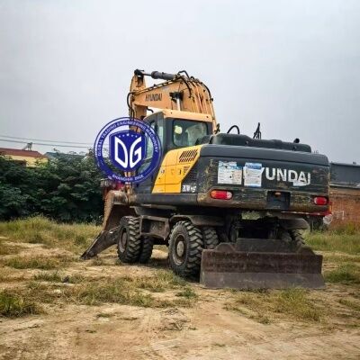Grande-Bretagne Utilisé Hyundai 210W-9VS Excavateur à roues à vendre Vente à chaud Excavateur de 21 tonnes
