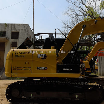 Excavateur d'occasion Caterpillar 312D 12t en stock avec le meilleur prix Excavateur robuste durable puissant à vendre