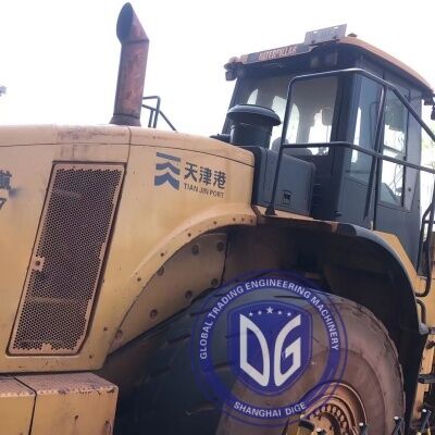 Japon 6,5 tonnes de chargeur à roues usées CAT980H Chargeur à roues de haute qualité en stock