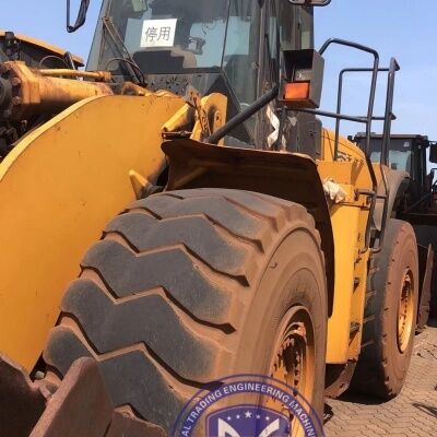 Japon 6,5 tonnes de chargeur à roues usées CAT980H Chargeur à roues de haute qualité en stock