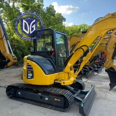 Mini excavatrice utilisée du Japon KOMATSU PC40 petites heures de travail hydrauliques de pelle de 4 tonnes basses