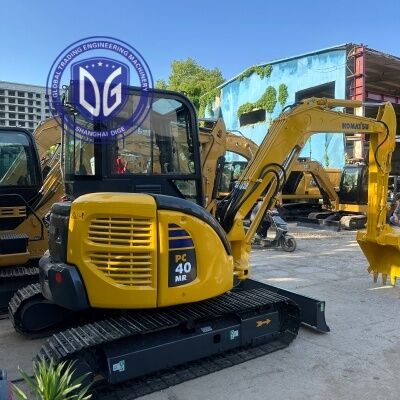 Mini excavatrice utilisée du Japon KOMATSU PC40 petites heures de travail hydrauliques de pelle de 4 tonnes basses
