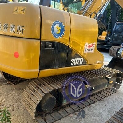 Utilisé Caterpillar CAT307D Excavator compact efficace prêt à l'emploi vente à chaud
