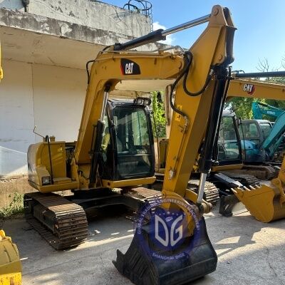 Utilisé Caterpillar CAT307D Excavator compact efficace prêt à l'emploi vente à chaud