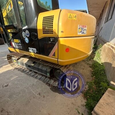 Utilisé Caterpillar CAT307D Excavator compact efficace prêt à l'emploi vente à chaud