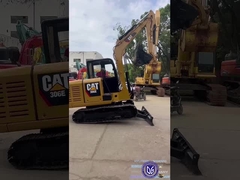 Utilisé 306E 6T Caterpillar Crawler Mini Excavator Système de contrôle de réponse rapide